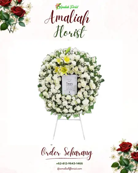 Krans Bunga Duka Klabang Agung
